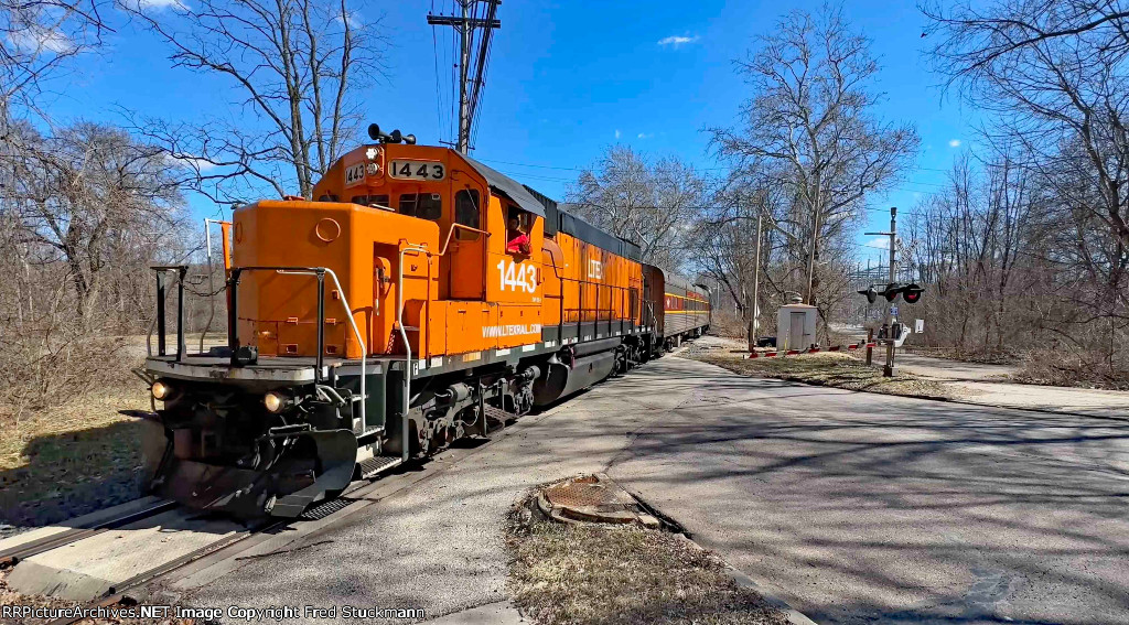 LTEX 1443 plus a wave at North St.